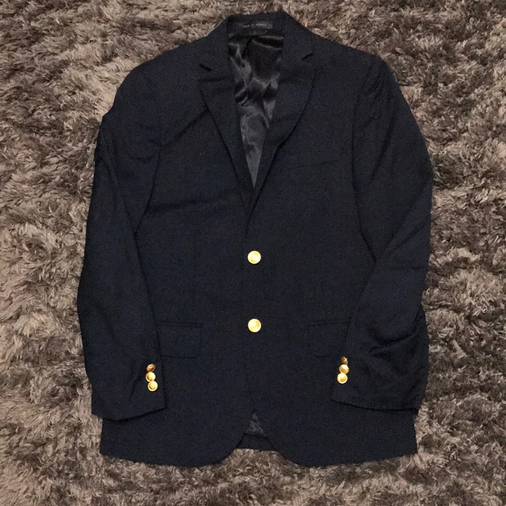 Ralph Lauren Boys Navy Blue Blazer